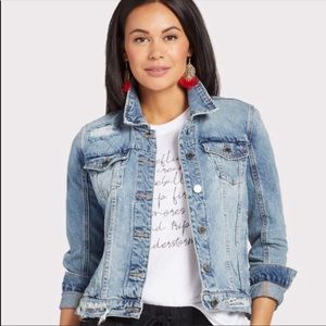 Blanknyc Red Fury Denim Jacket | Poshmark